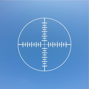 Optimism Skywards crosshairs logo